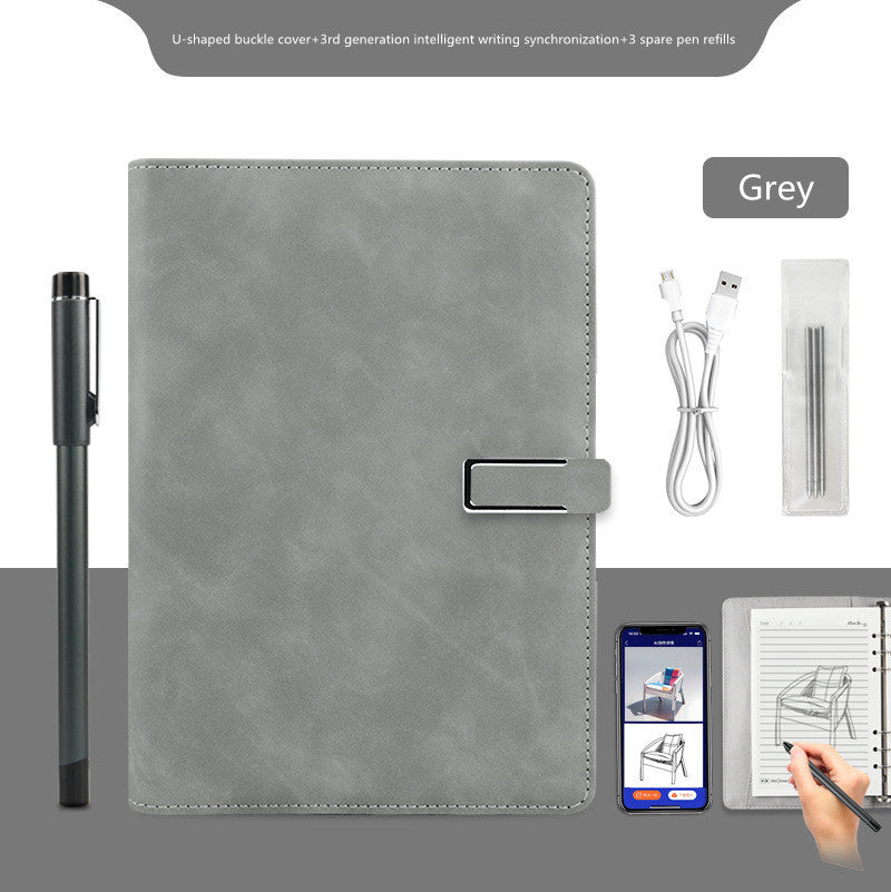 Handwriting Paper Screen Synchronization Smart Fingerprint Lock Notebook